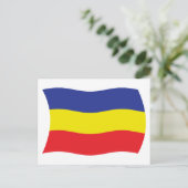 Khmer Kampuchea Krom Flag Postcard Postkarte (Stehend Vorderseite)