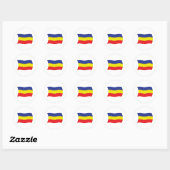 Khmer Kampuchea Krom Flag Sticker (Blatt)