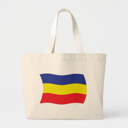 Khmer Kampuchea Krom Flag Tote Bag Jumbo Stoffbeutel (Vorne)