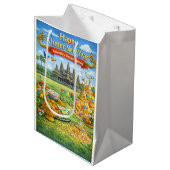  Khmer New Year Celebration-Sousdey Chnam Thmey Mittlere Geschenktüte (Vorderseite Schrägansicht)