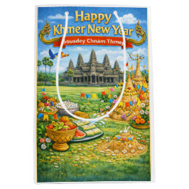  Khmer New Year Celebration-Sousdey Chnam Thmey Mittlere Geschenktüte