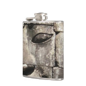 Khmer Stone Gesicht ... Bayon Temple, Kambodscha Flachmann (Links)