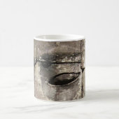 Khmer Stone Gesicht ... Bayon Temple, Kambodscha Kaffeetasse (Mittel)