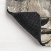 Khmer Stone Gesicht ... Bayon Temple, Kambodscha Mousepad (Ecke)