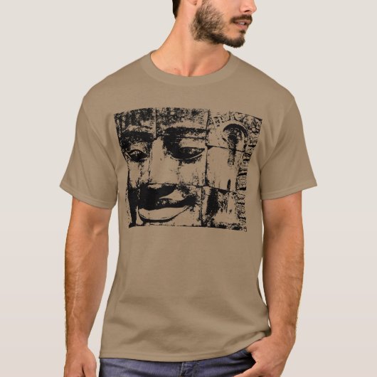 Khmer Stone Gesicht ... Bayon Temple, Kambodscha T-Shirt (Vorderseite)