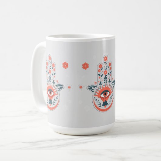 Khmisas Segen-Tasse Kaffeetasse (Vorderseite Links)