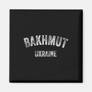 Khmut Ukraine Ukrainische Flagge Ukraine Reiseande Magnet