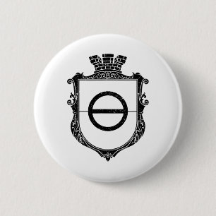 Khmut Ukraine Waffen Flagge Donezk Oblast Button