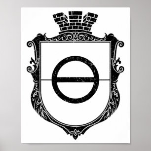 Khmut Ukraine Waffen Flagge Donezk Oblast Poster