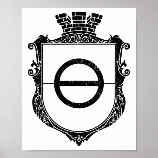 Khmut Ukraine Waffen Flagge Donezk Oblast  Poster (Vorne)