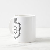 Khmut Ukraine Waffen Flagge Oblast Donezk Kaffeetasse (Vorderseite Links)
