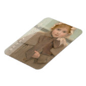 Khnopff Jeanne Kefer CC0550 Kühlschrank Art Collec Magnet (Linke Seite)
