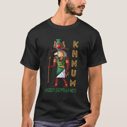 Khnum Antike ägyptische Gottheit der Quelle des Ni T-Shirt (Vorderseite)