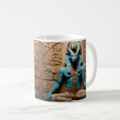 Khnum der uralte ägyptische Schöpfungsgott Kaffeetasse (VorderseiteRechts)