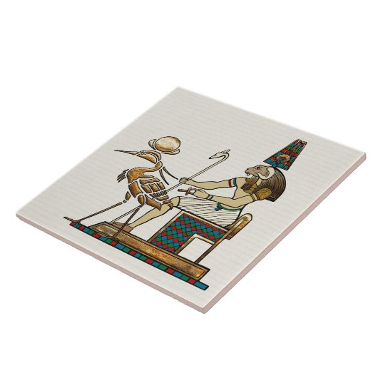 Khnum Fliese (Seite)