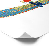 Khnum Gott der Fruchtbarkeit Altes Ägypten Poster (Ecke)