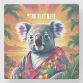 Khoala Steinuntersetzer (Vorderseite)