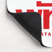 Khoi Huk (I Heart Liebe) Pattaya Thailand Mousepad (Ecke)