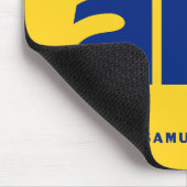 Khoi Huk (I herz / Liebe Koh Samui Thailand) Mousepad (Ecke)