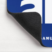 Khoi Huk (I herz / Liebe Koh Samui Thailand) Mousepad (Ecke)