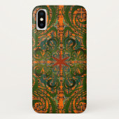 Khokhloma Exotique iPhone Case (Rückseite)