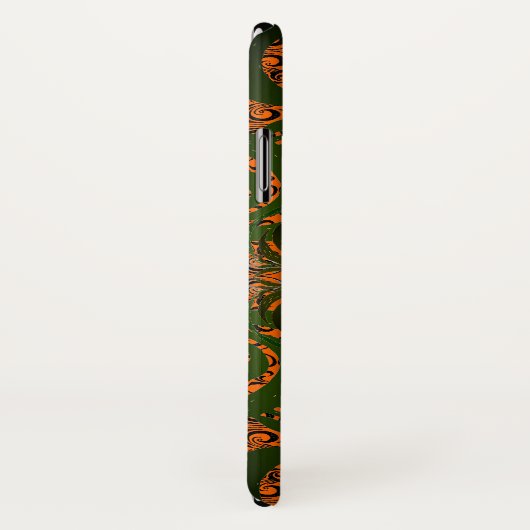 Khokhloma Exotique iPhone Case (Hinten/Rechts)