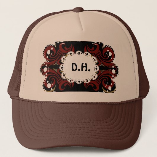 Khokhloma Exotique Truckerkappe (Vorderseite)