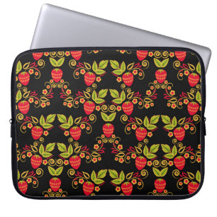 Khokhloma Russische Beeren: Traditioneller Stil Laptopschutzhülle
