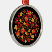 Khokhloma russische silbernes ornament (Rechts)