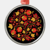 Khokhloma russische silbernes ornament (Vorne)