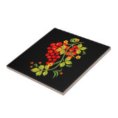 Khokhlommuster Fliese (Seite)