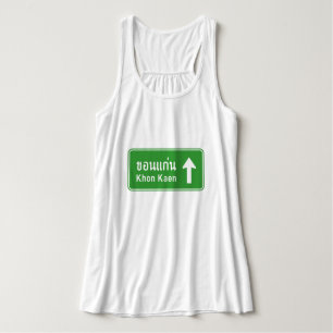 Khon Kaen Ahead ⚠ Verkehrszeichen der thailändisch Tank Top