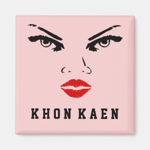 Khon Kaen, Thailändische Frau Magnet