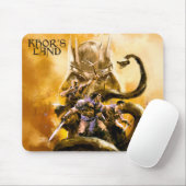 Khor's Land-Maus-Pad Mousepad (Mit Mouse)