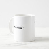 khrenmug, Khrenikath Kaffeetasse (Vorderseite Links)