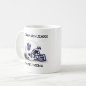 KHS Bearcat-Fußball-Sturzhelm-Kaffee-Tasse Kaffeetasse (Vorderseite Links)