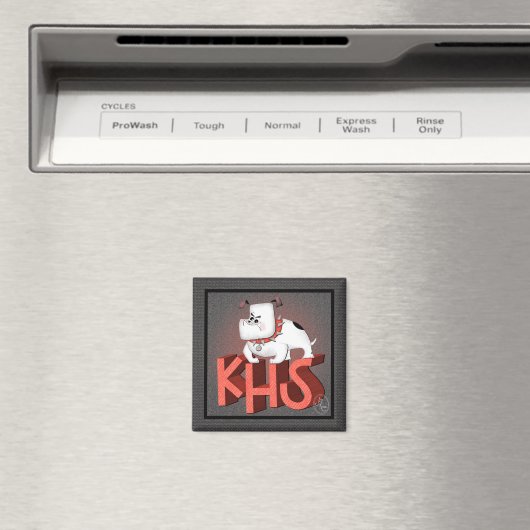 KHS Bulldog Magnet (In Situ (Geschirrspüler))