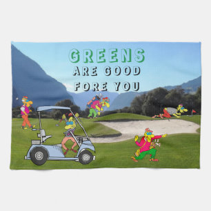 KHS Grüntöne sind gut für Sie Küchenhandtücher Geschirrtuch