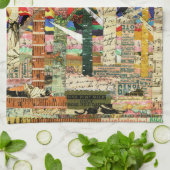 KHS Raven Lunatics Crows and Trees Paper Art Geschirrtuch (Gefaltet)