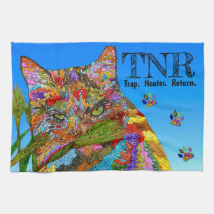 KHS T.N.R. Trap Neuter Return Küche Handtuch