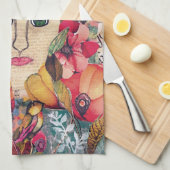 KHS Women Mixed Media Inspirational Art Geschirrtuch (Viertel Falte)