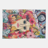 KHS Women Mixed Media Inspirational Art Geschirrtuch (Horizontal)