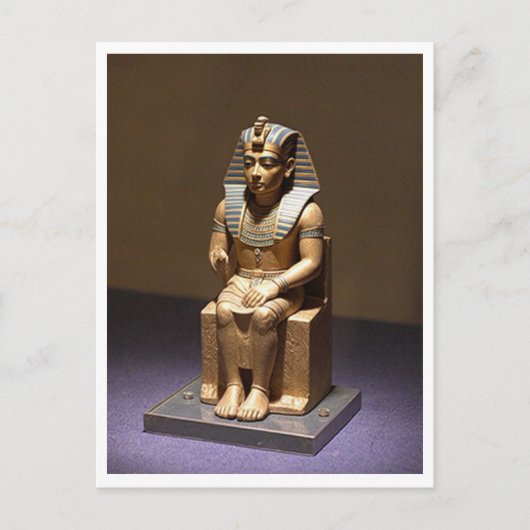 Khufu Great Pyramid Builder Egyptian King Postkarte (Vorderseite)