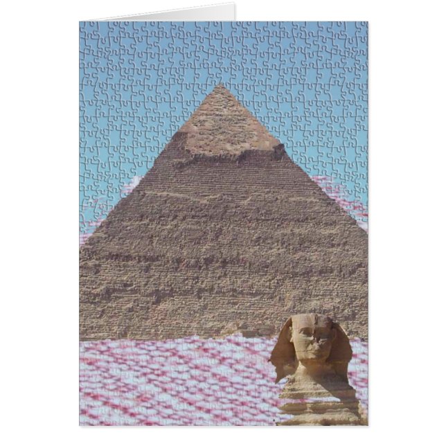 KHUFU PYRAMIDE-KARTE (Vorne)