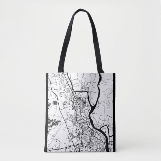 Khulna Bangladesch Stadtplan Tasche (Vorderseite)