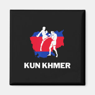 Khun Khmer Cambodia Martial Arts Kick Boxing Kampf Magnet