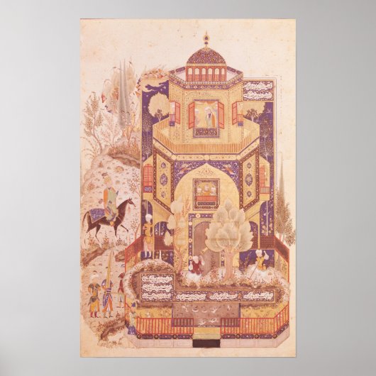 Khusrau vor dem Shirinpalast Poster (Vorne)
