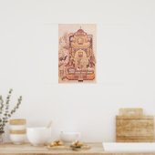 Khusrau vor dem Shirinpalast Poster (Küche)