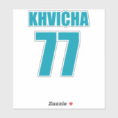 Khvicha Kvaratskhelia Aufkleber (Blatt)