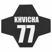 Khvicha Kvaratskhelia Fußball (Flach)
